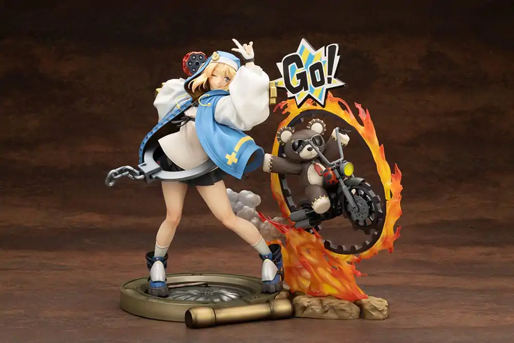 Guilty Gear Strive PVC Statue 1/7 Bridget with Return of the Killing Machine 24 cm termékfotó