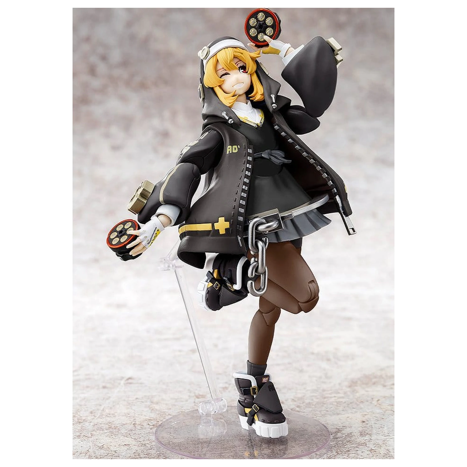 Guilty Gear Strive Plastikmodell Bausatz Bridget Articulated Black Color Ver. 14 cm Produktfoto