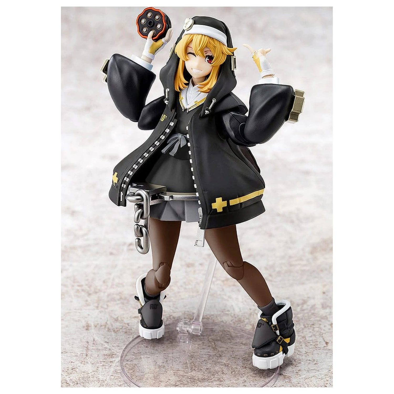 Guilty Gear Strive Plastikmodell Bausatz Bridget Articulated Black Color Ver. 14 cm Produktfoto