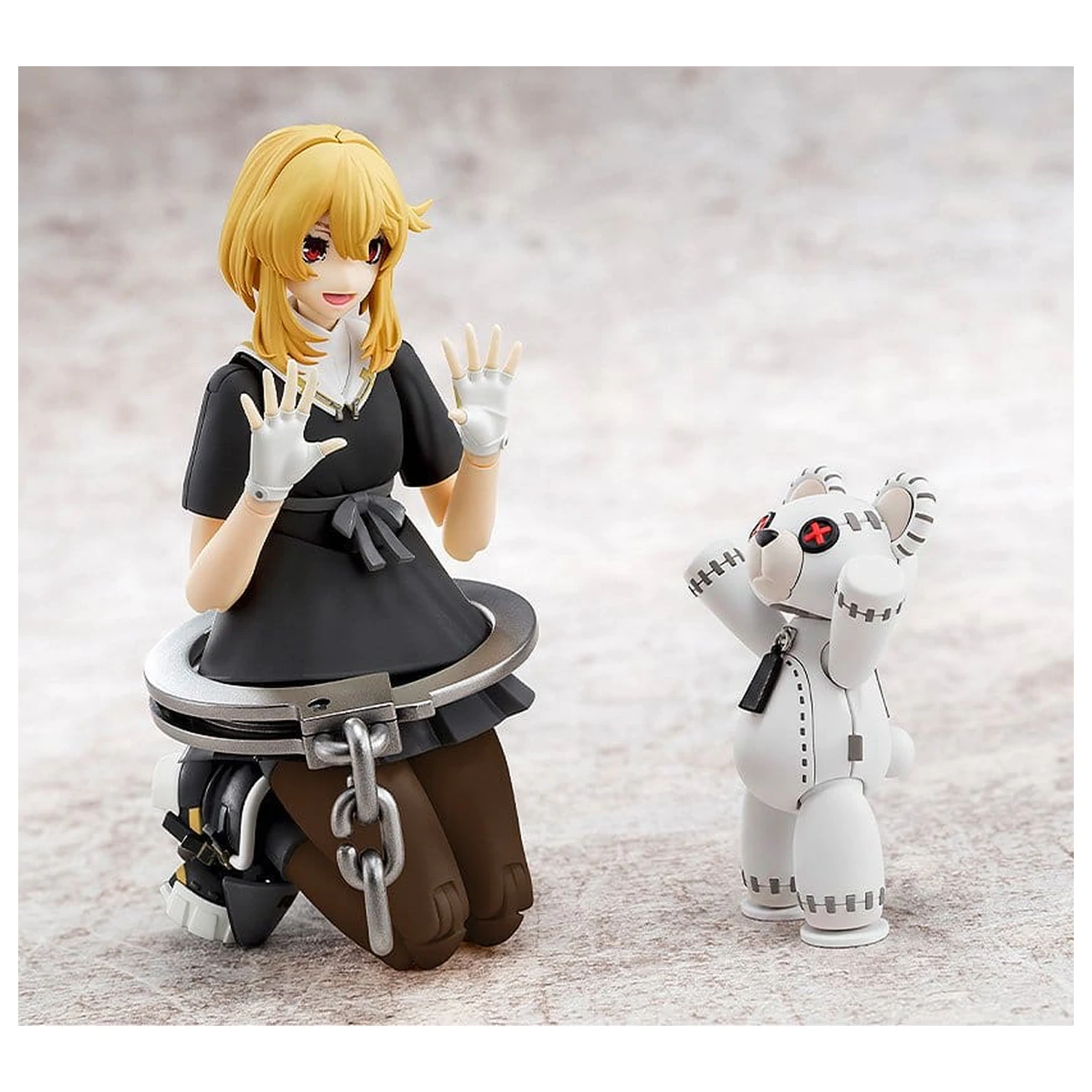 Guilty Gear Strive Plastikmodell Bausatz Bridget Articulated Black Color Ver. 14 cm Produktfoto