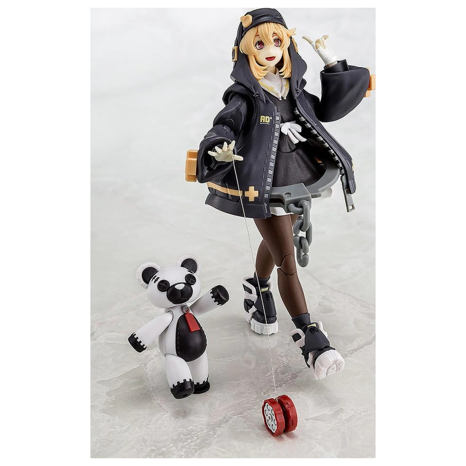 Guilty Gear Strive Plastikmodell Bausatz Bridget Articulated Black Color Ver. 14 cm Produktfoto