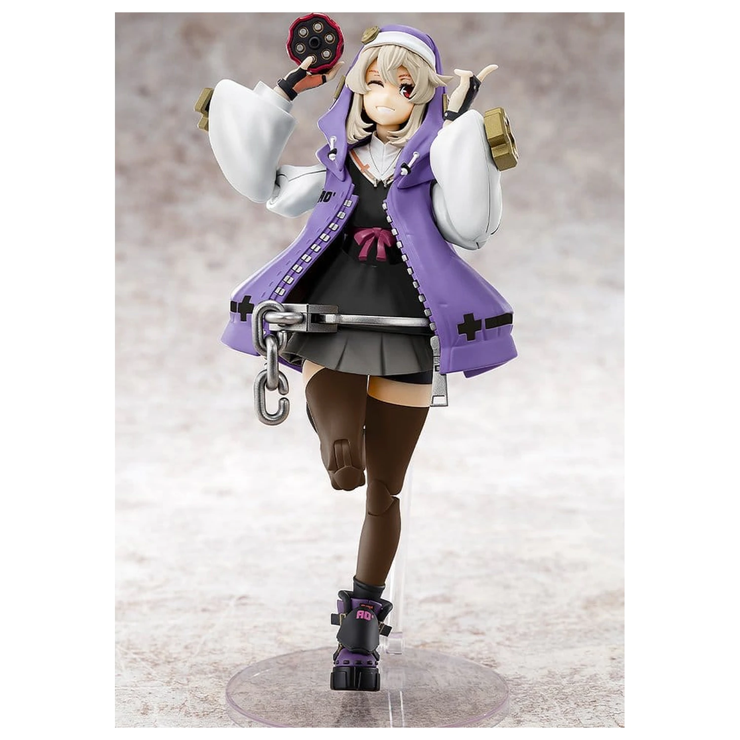 Guilty Gear Strive Plastikmodell Bausatz Bridget Articulated Purple Color Ver. 14 cm Produktfoto