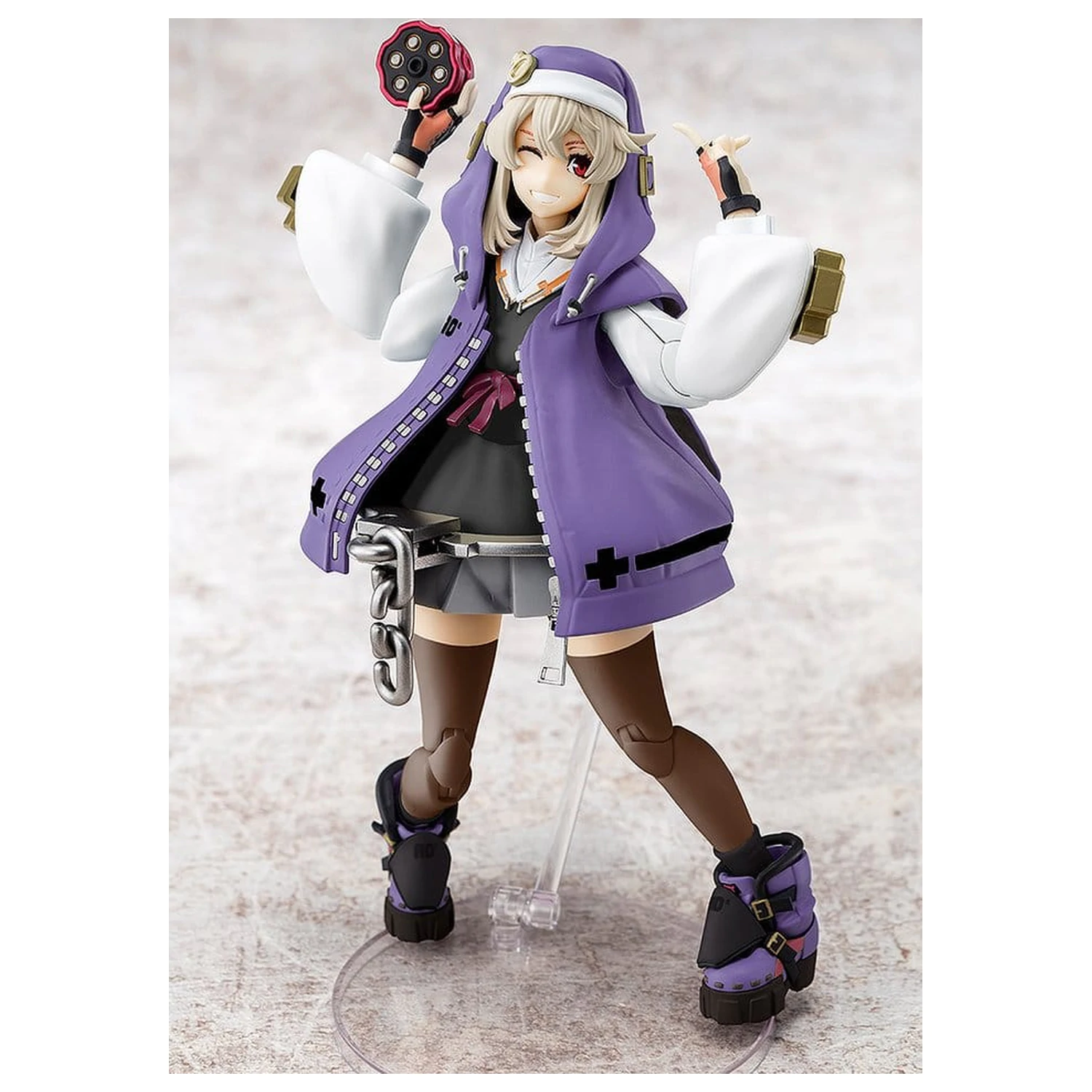 Guilty Gear Strive Plastikmodell Bausatz Bridget Articulated Purple Color Ver. 14 cm Produktfoto