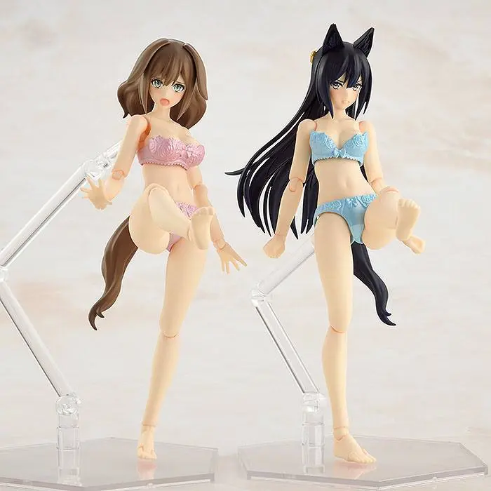 Guilty Princess Plastic Model Kit PLAMAX GP-05 Guilty Princess Underwear Body Girl Jelly 16 cm Produktfoto