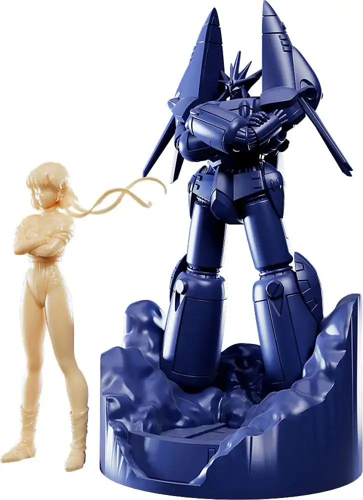 Gunbuster Modellbausatz PLAMAX MF-80 minimum factory Noriko Takaya with Gunbuster: Character Color Ver. 12 cm Produktfoto