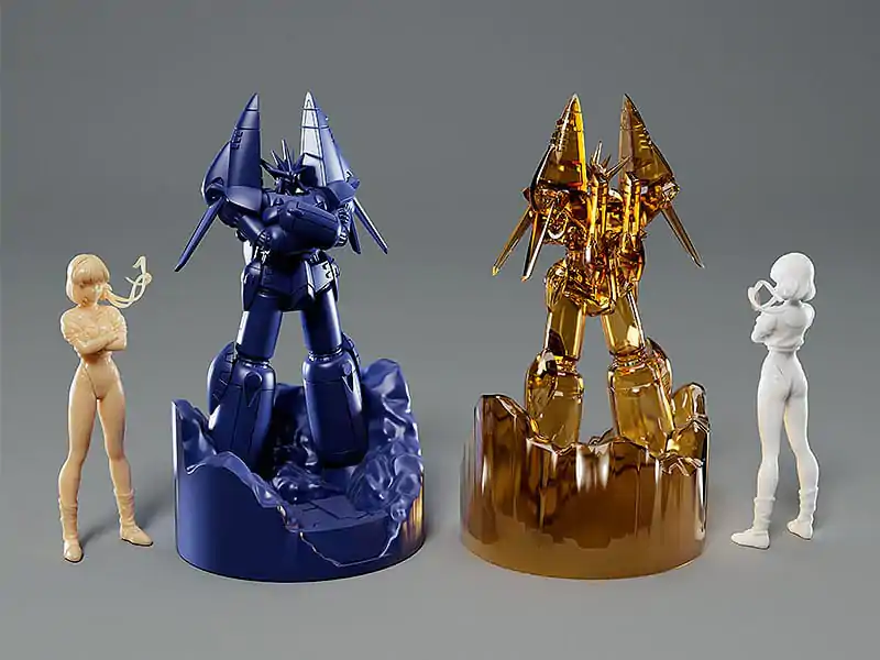 Gunbuster Modellbausatz PLAMAX MF-81: minimum factory Noriko Takaya with Gunbuster: Effect Color Ver. 12 cm Produktfoto