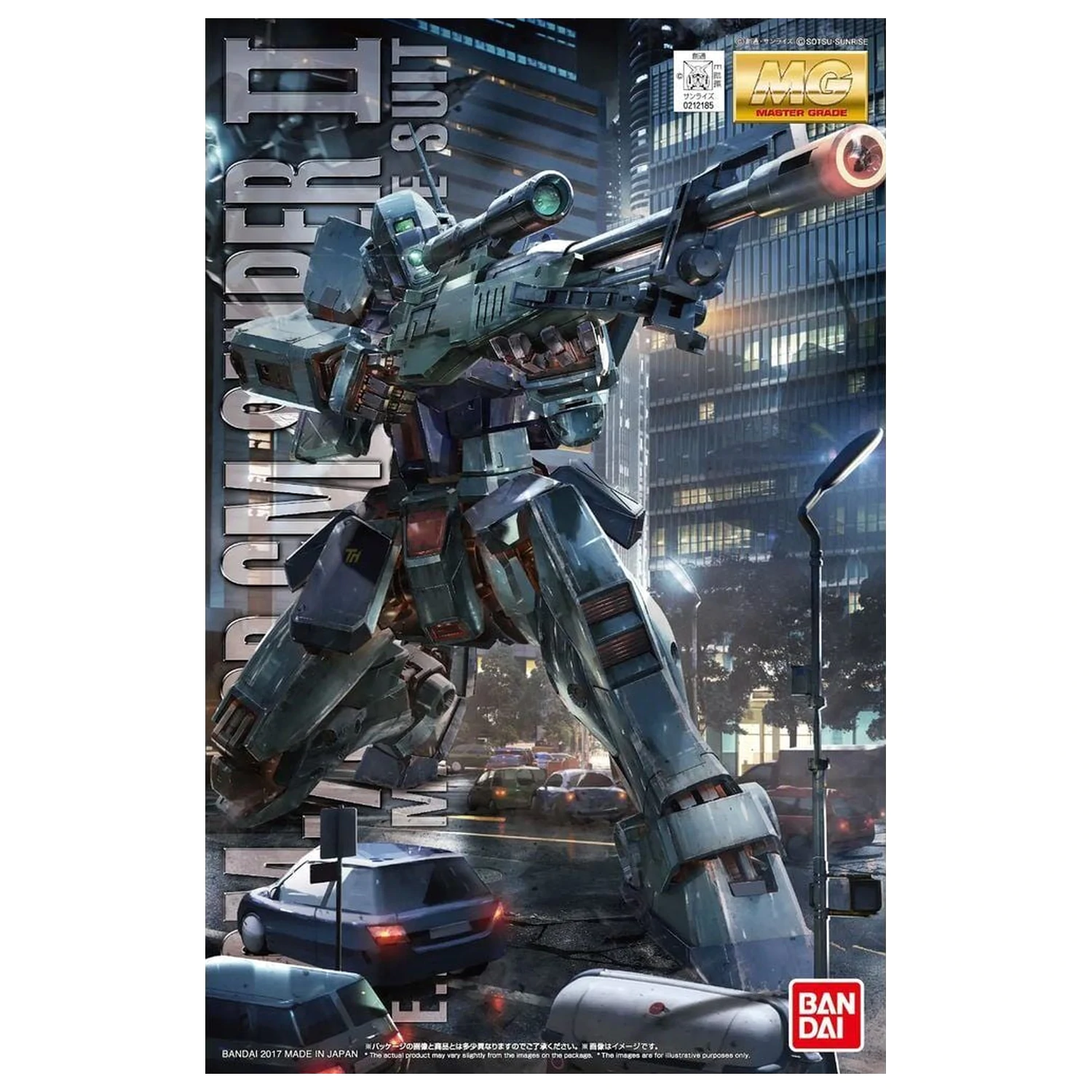 Gundam 0080 War in the Pocket RGM-79SP GM Sniper II Mobile Suit Modellbausatz MG 1/100 Produktfoto