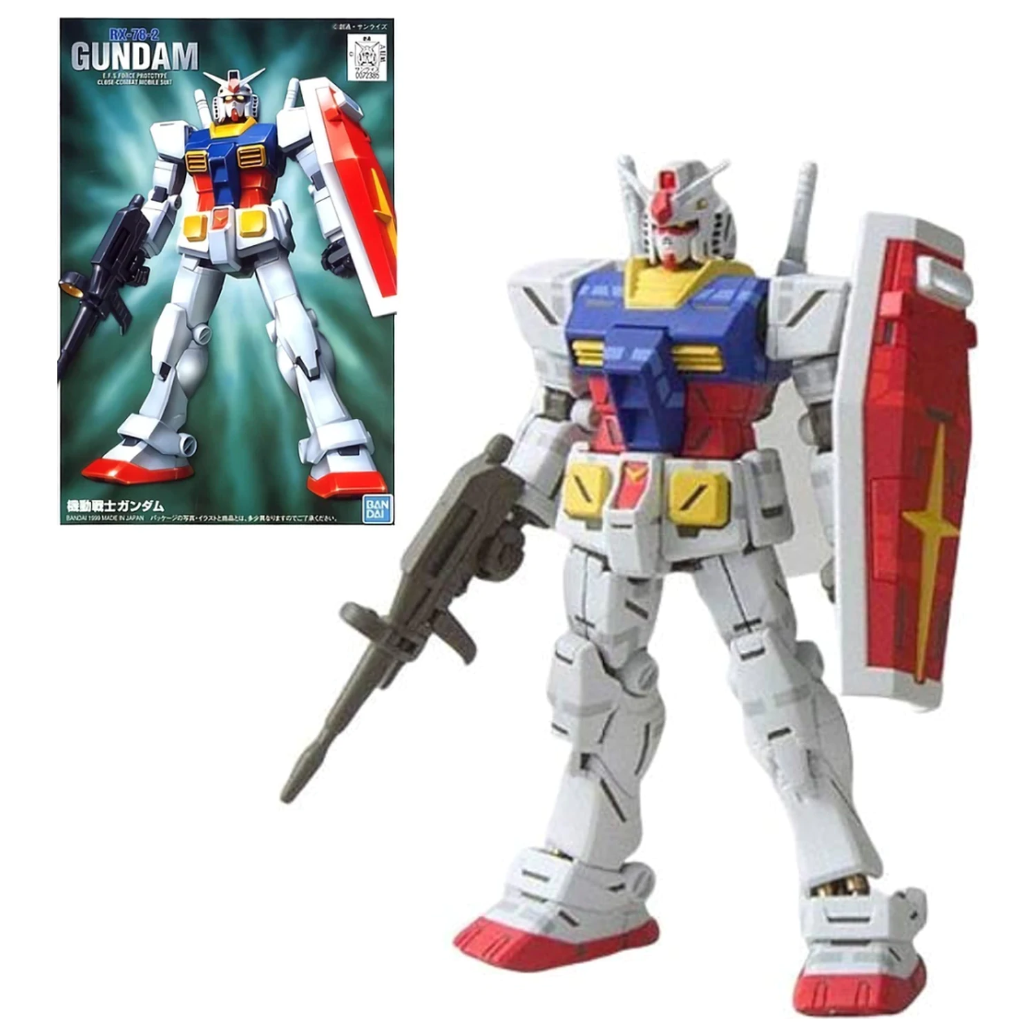 Gundam 1/144 FG Gundam Modell Bausatz 13 cm Produktfoto