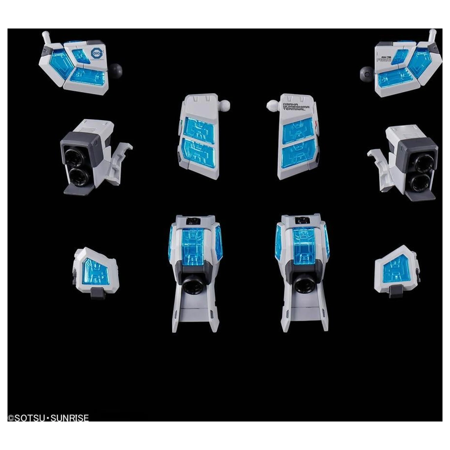 Gundam 1/144 RX-78F00/E (EX-001 G.L.R.S.S.) Modellbausatz Produktfoto