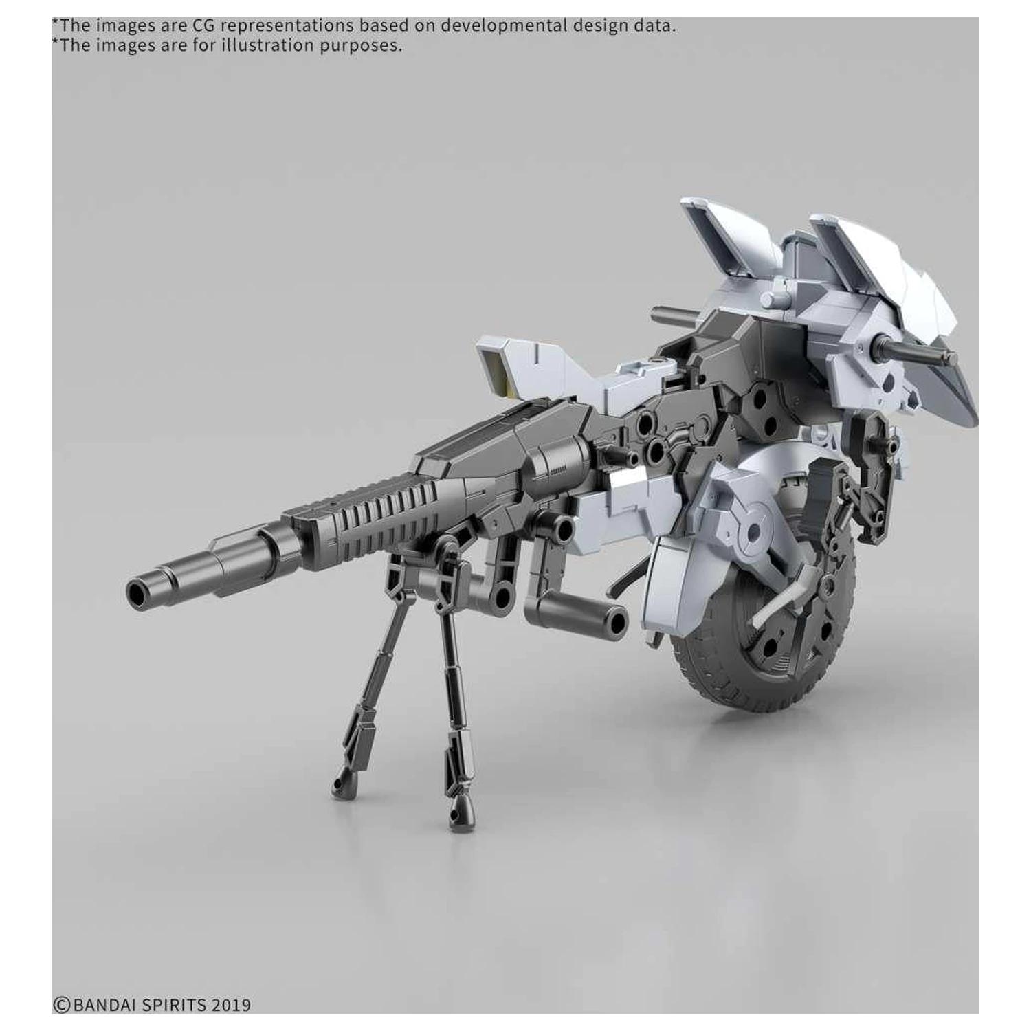 Gundam 30MM 1/144 Extended Armament Fahrzeug Modellbausatz Produktfoto