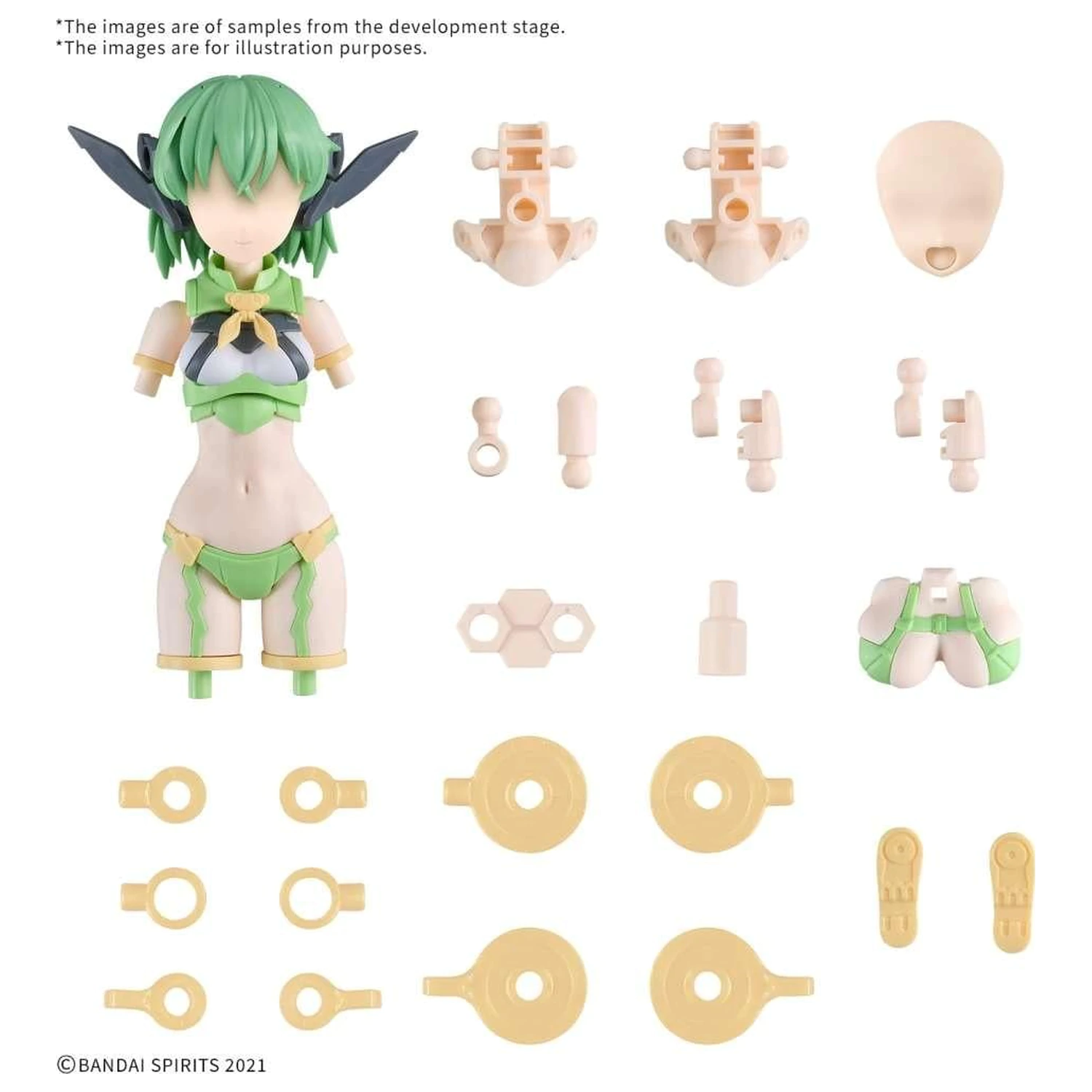 Gundam 30MS Option Parts Set 16 Modell Bausatz Produktfoto