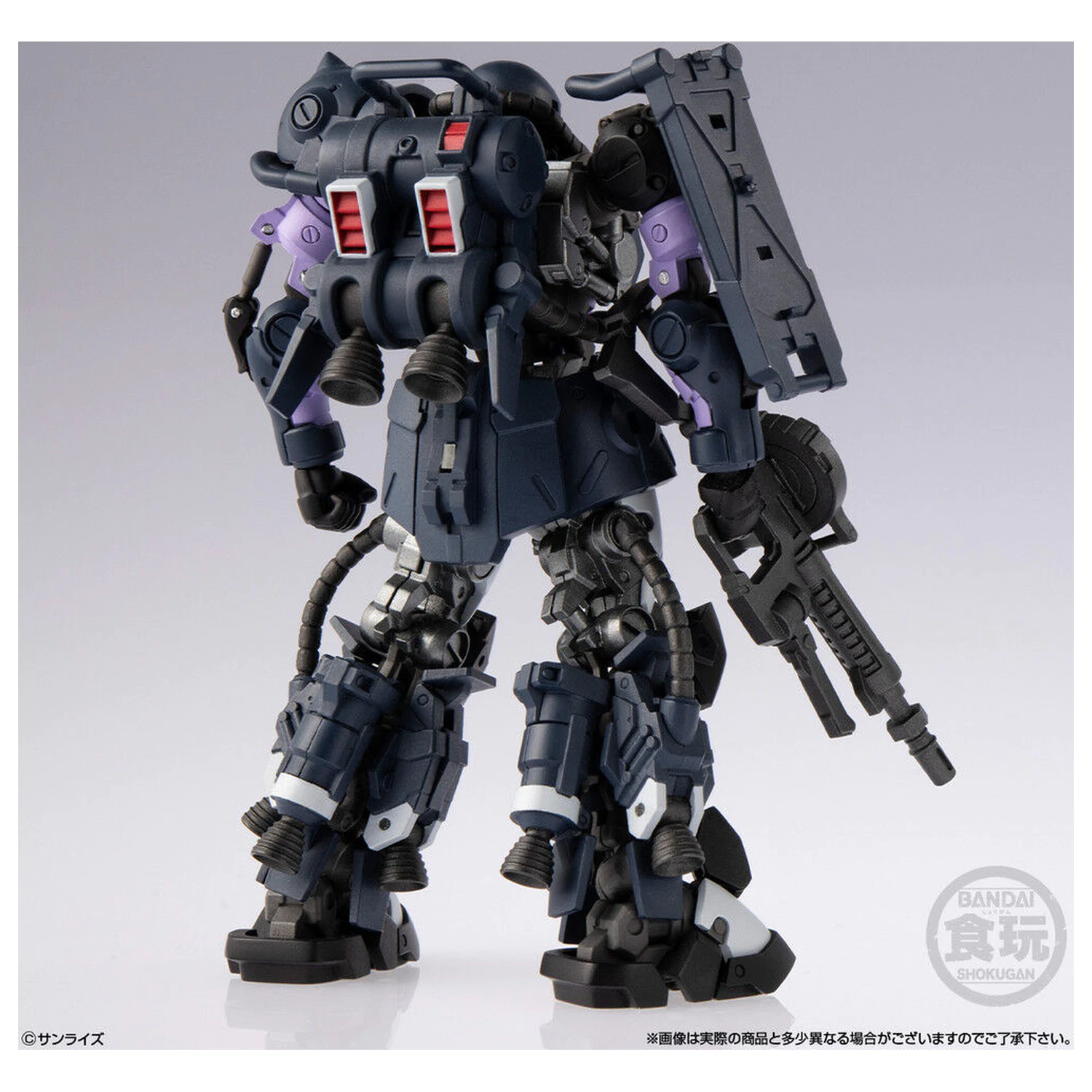 Gundam Artifact PRO High Mobility Zaku II Black Tri-Stars Spezifikation Figur 10cm Produktfoto