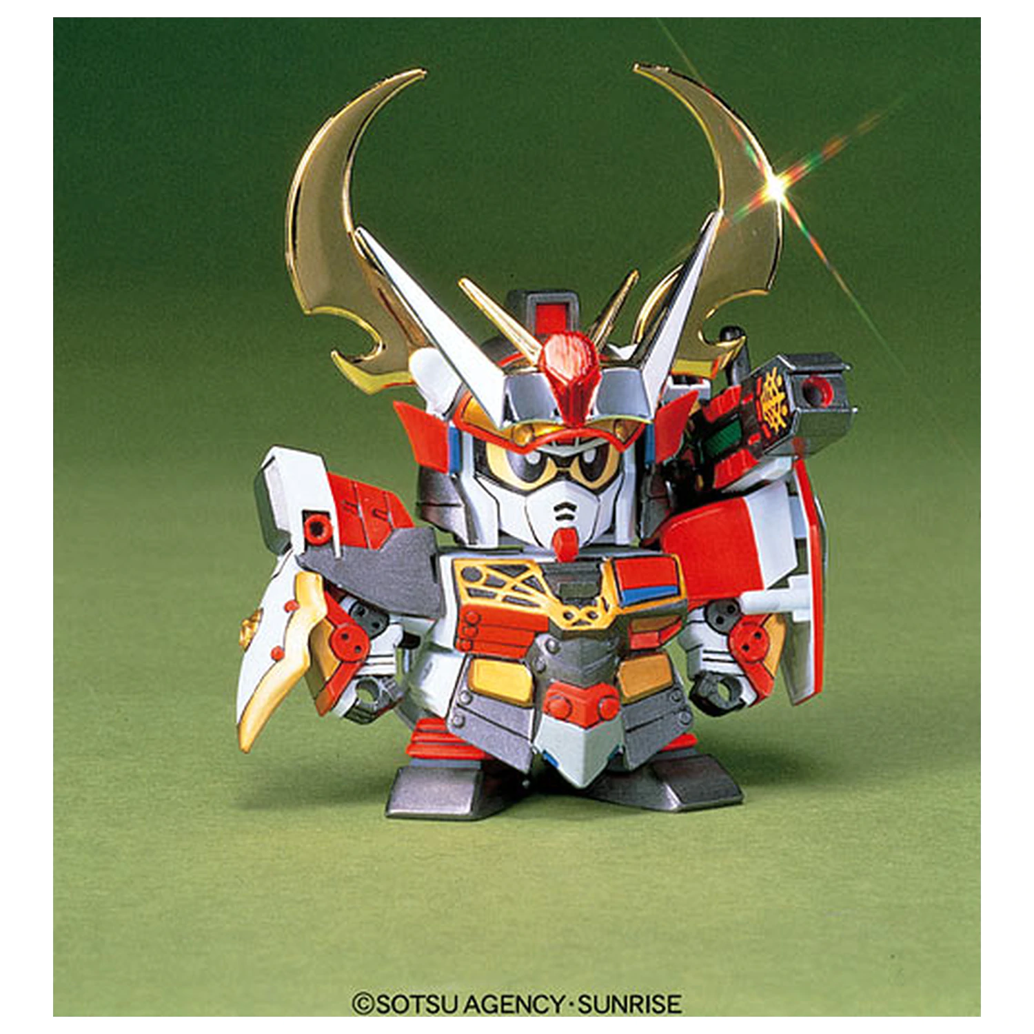 Gundam BB102 Musha Heavy Gundam Modellbausatz Produktfoto