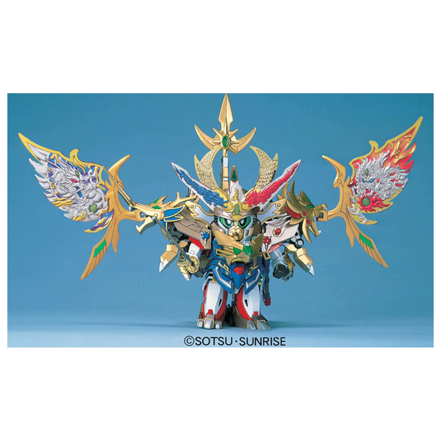 GUNDAM BB167 Kijin Daisyougun Shiryuhou "Kirahagane Gok" Modellbausatz Produktfoto