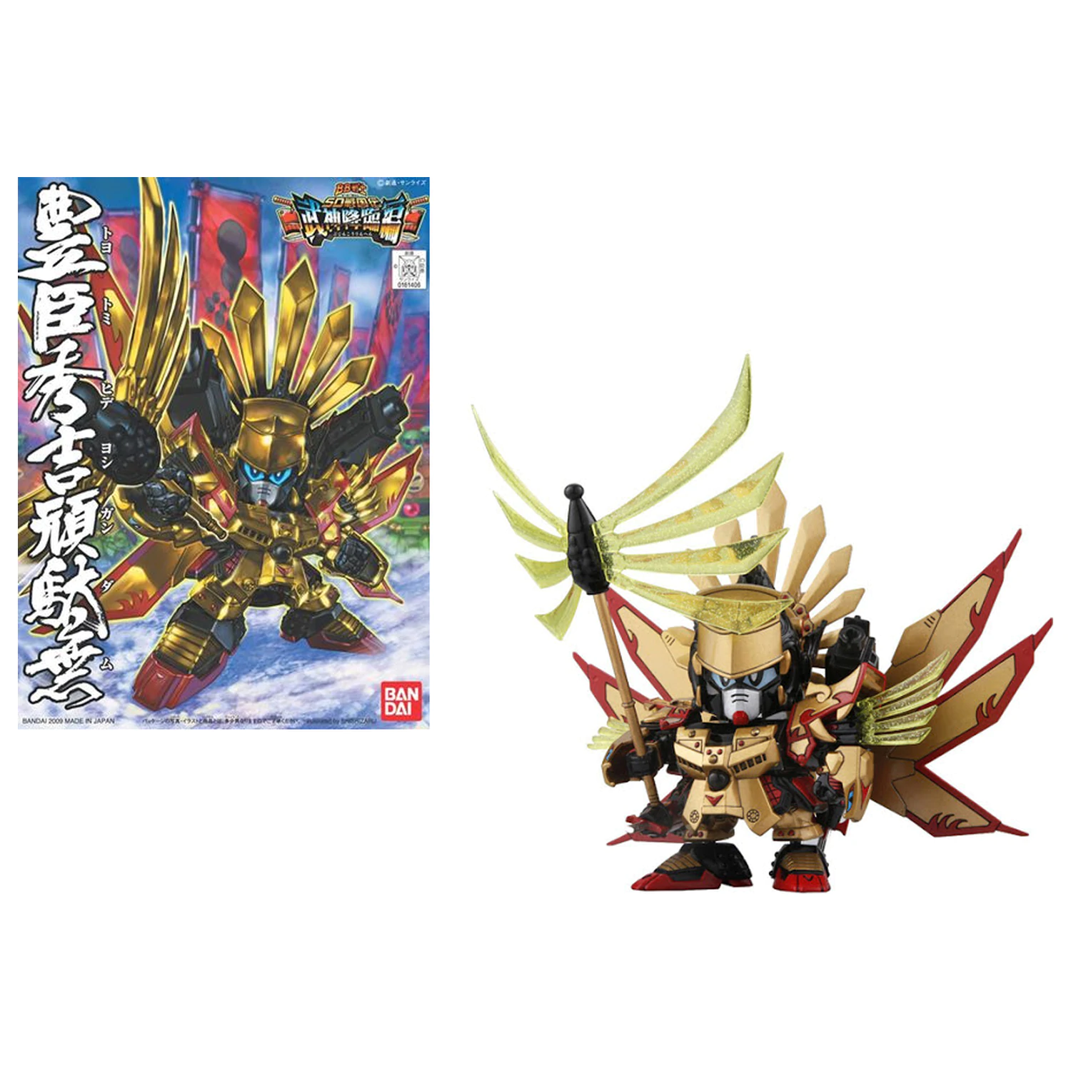 Gundam BB354 Toyotomi Hideyoshi Gundam Modell Bausatz Produktfoto