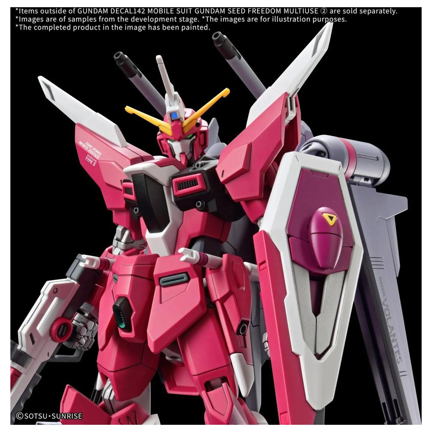 Gundam Decal 142 Gundam Seed Freedom Multiuse 2 Modellbausatz Produktfoto