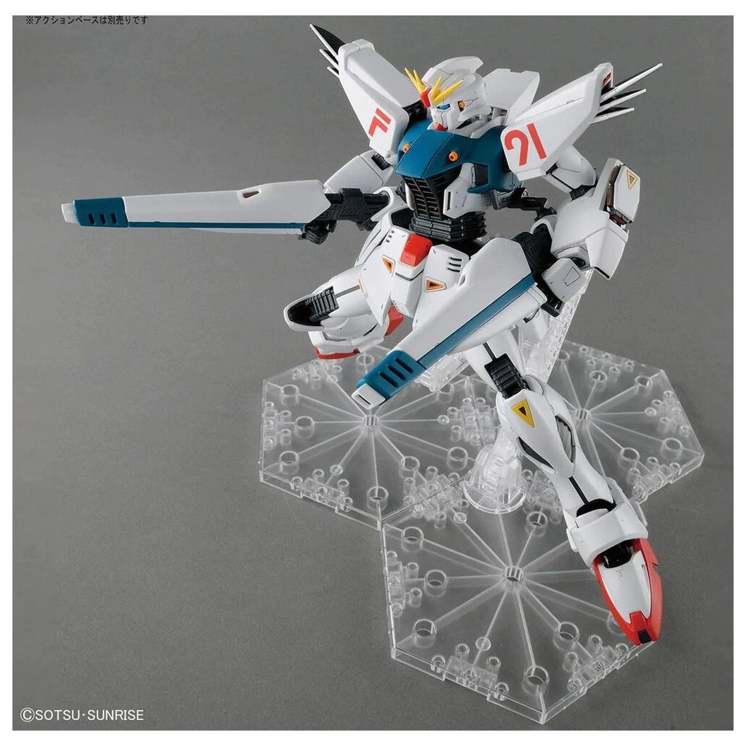 Modelbausatz MG 1/100 Gundam F91 Ver. 2.0 Produktfoto