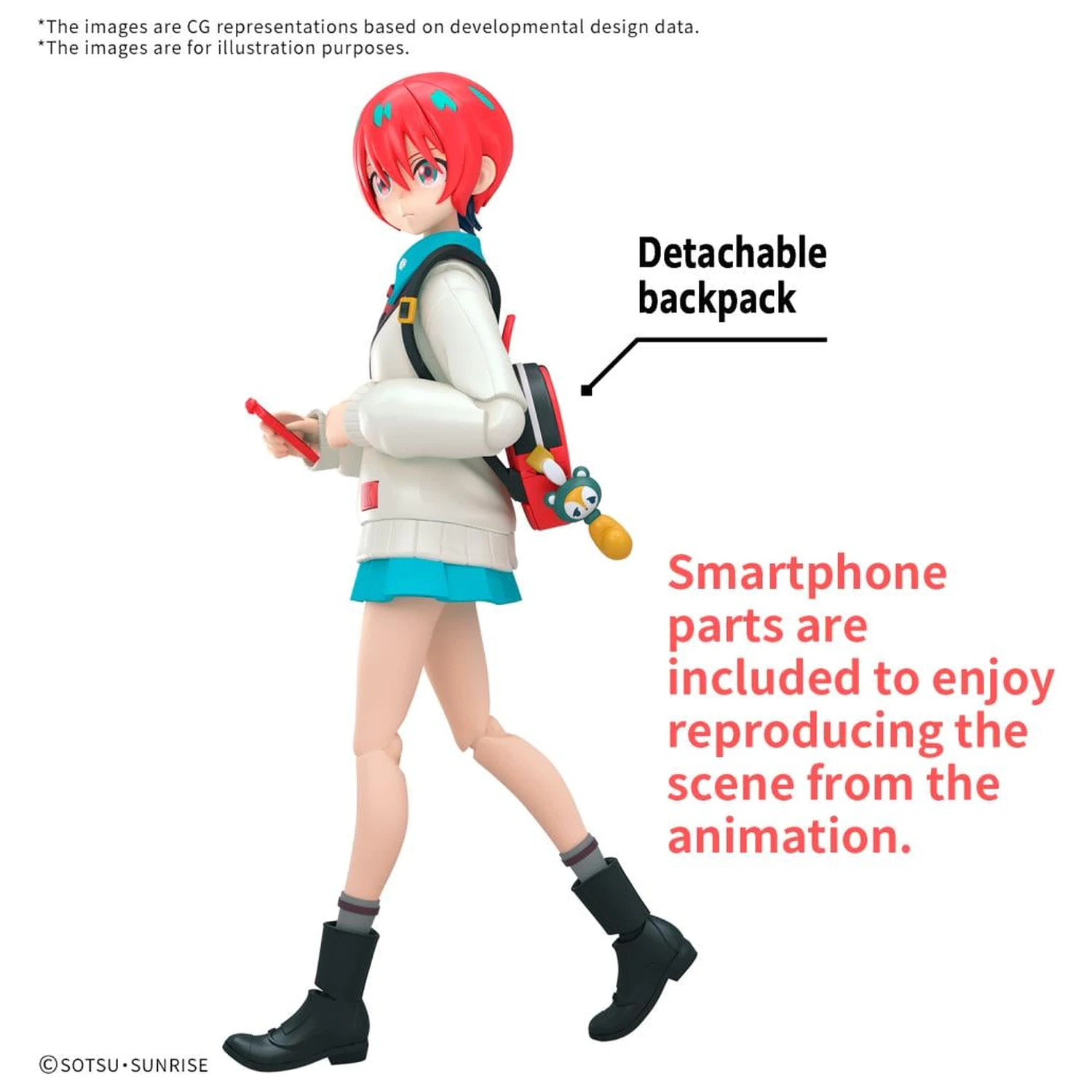 GUNDAM Figure-rise Standard Amate Yuzuriha GquuuuuuX Serie Produktfoto