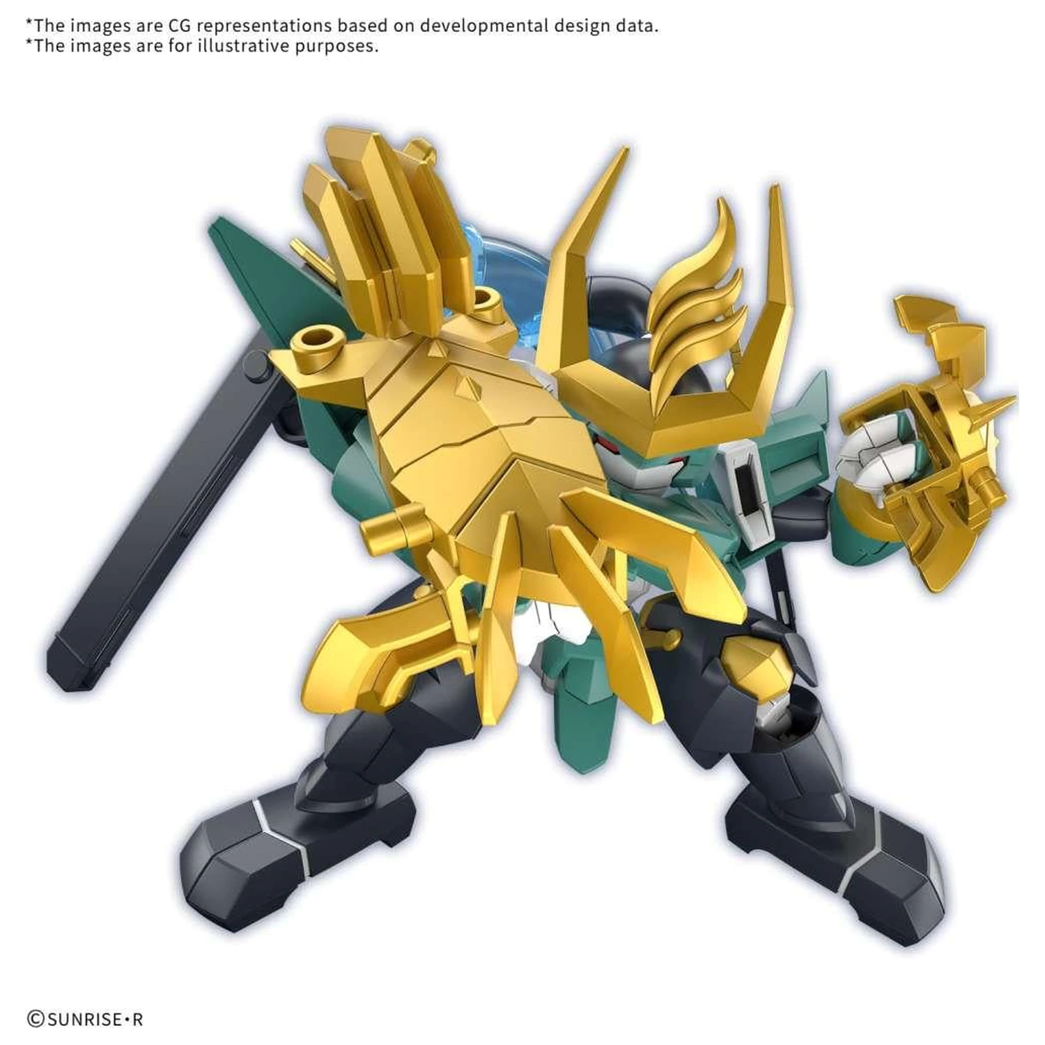 Gundam Fujinmaru Limitierte Erste Auflage Modell Bausatz Produktfoto