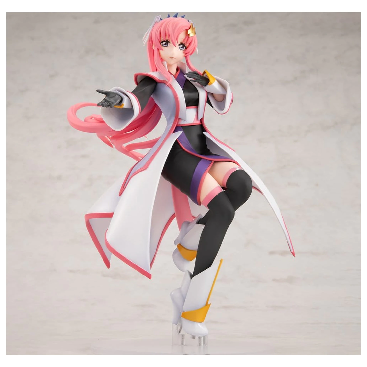 Gundam GGG (Gundam Girls Generation) Series PVC Figur Mobile Suit Gundam SEED FREEDOM Lacus Clyne Battle Surcoat Ver. 22 cm Produktfoto