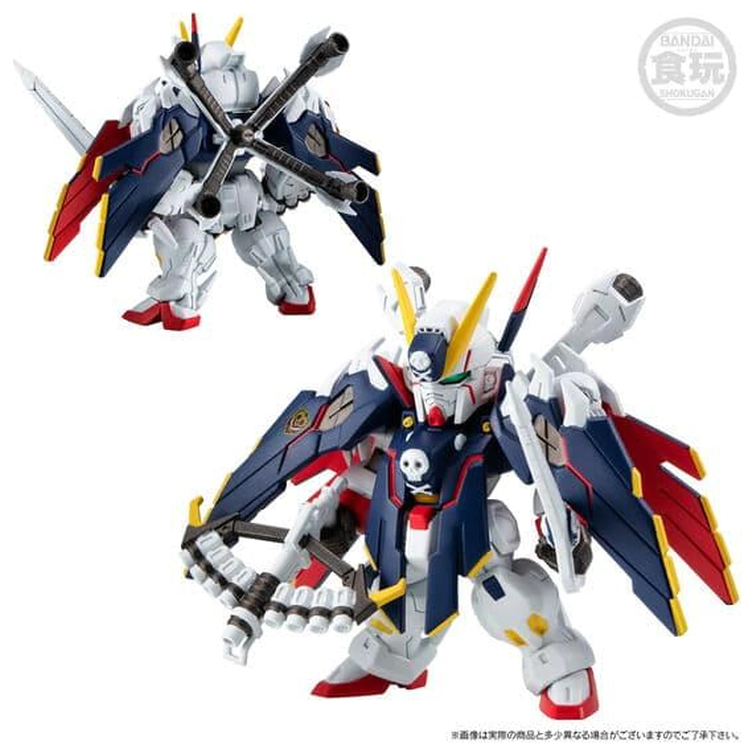 GUNDAM Gundam Converge Core Figur Crossbone Gundam Team B 6 cm Produktfoto