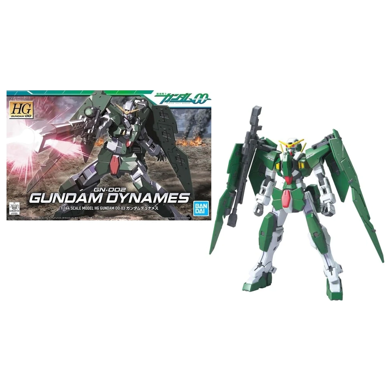 Gundam HG 1/144 Arios Gundam Dynames GN-002 Modell Bausatz Produktfoto