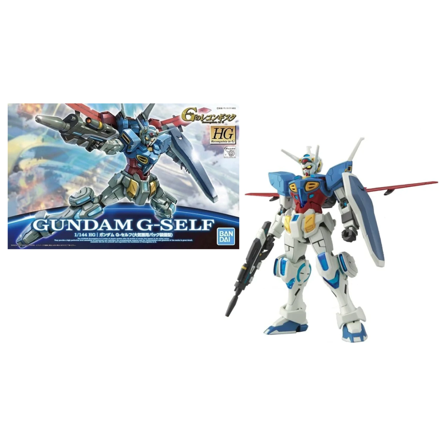 Gundam HG 1/144 Gundam G-Self Atmospheric Pack Modellbausatz Produktfoto