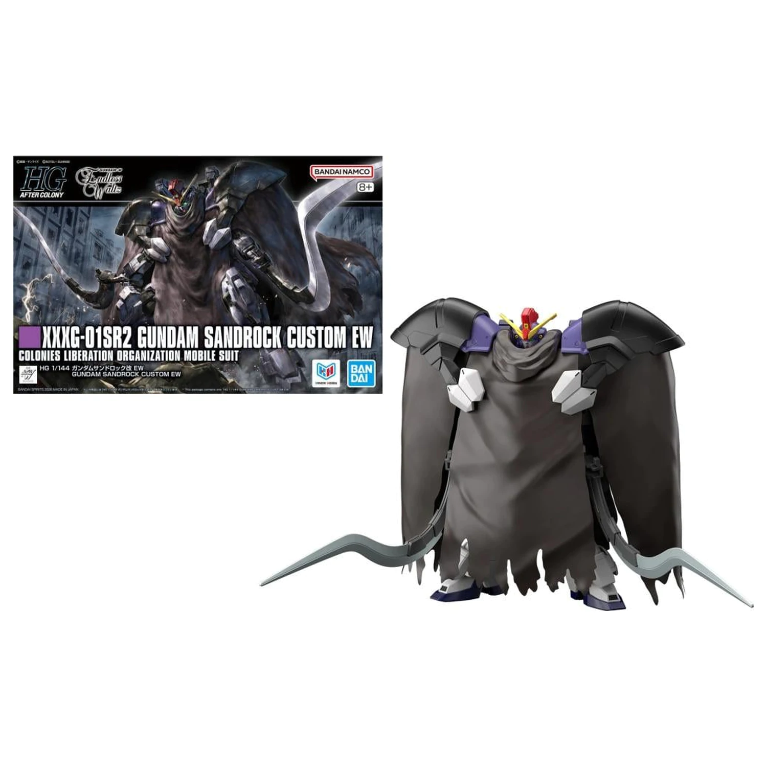 Gundam HG 1/144 Gundam Sandrock Custom EW Modellbausatz Produktfoto