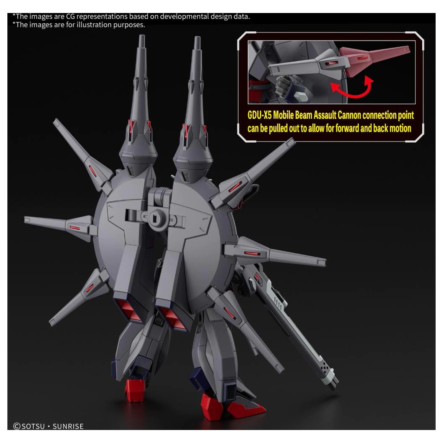 Gundam HG 1/144 Legend Gundam Modell Bausatz Produktfoto