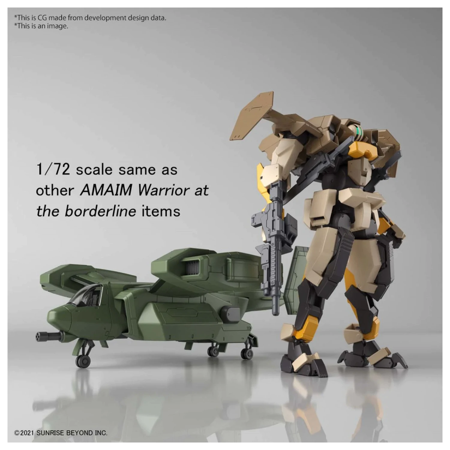 Gundam HG 1/72 V-33 Stork Carrier Modell Bausatz Produktfoto