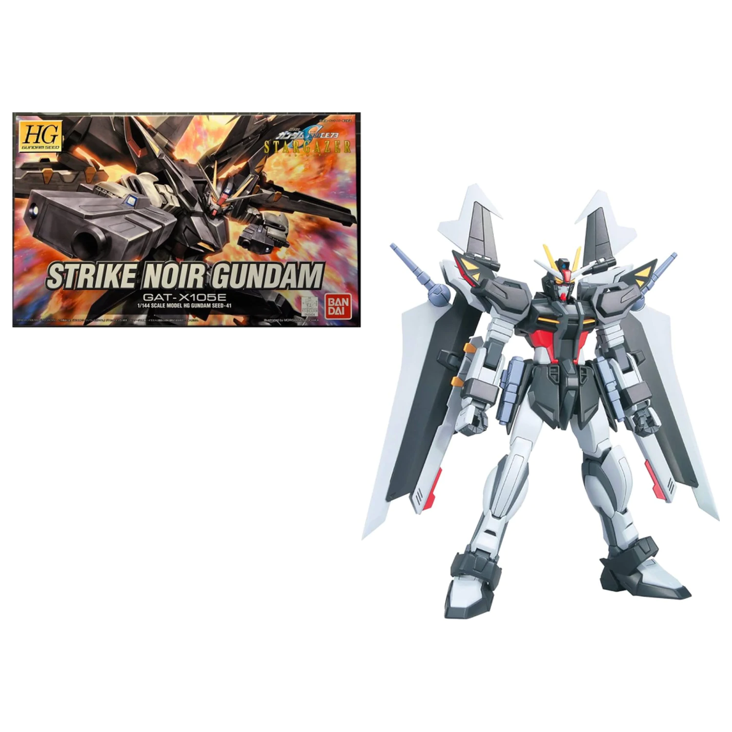 GUNDAM HG Strike Noir Gundam 1/144 Modellbausatz Produktfoto