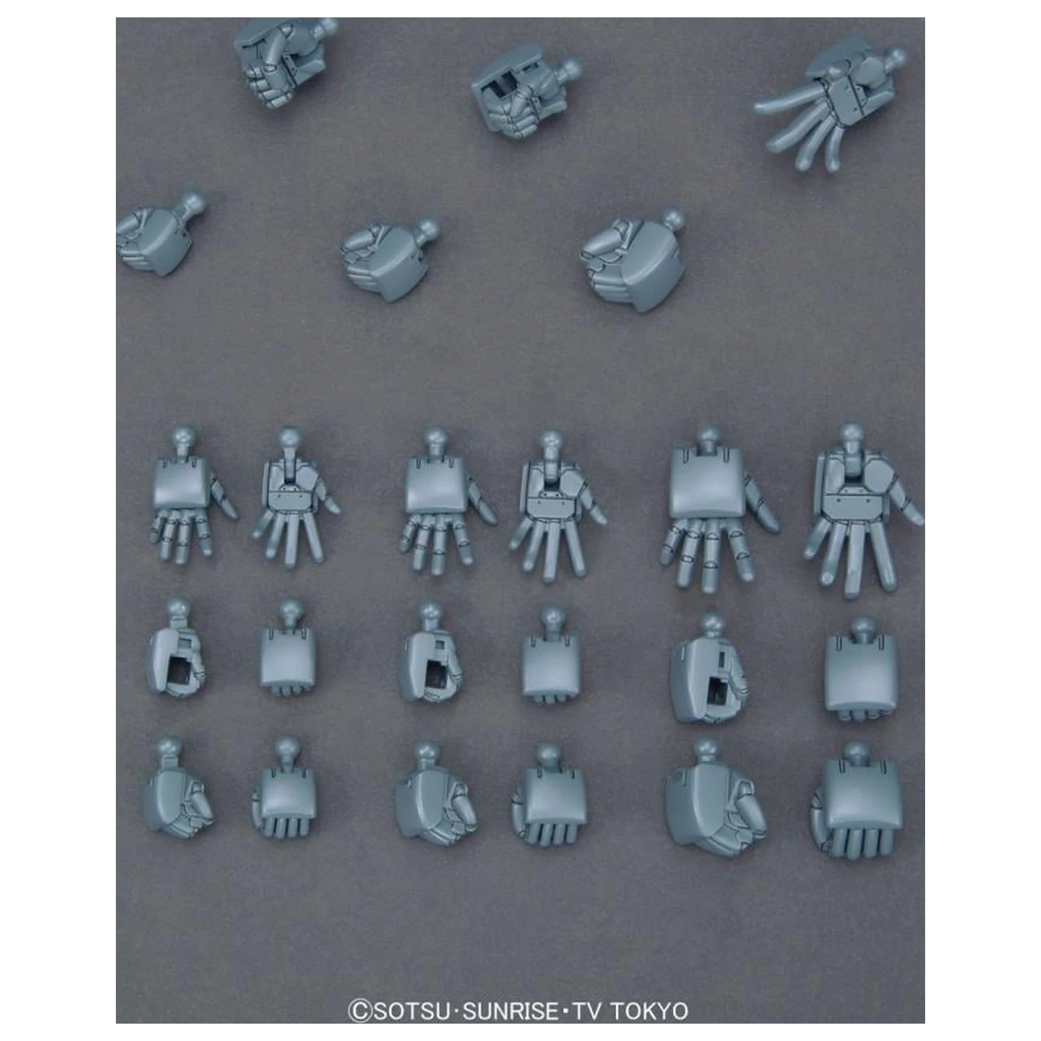 Gundam HGBC 1/144 Jigen Build Knuckles (Round) Modellbausatz Produktfoto