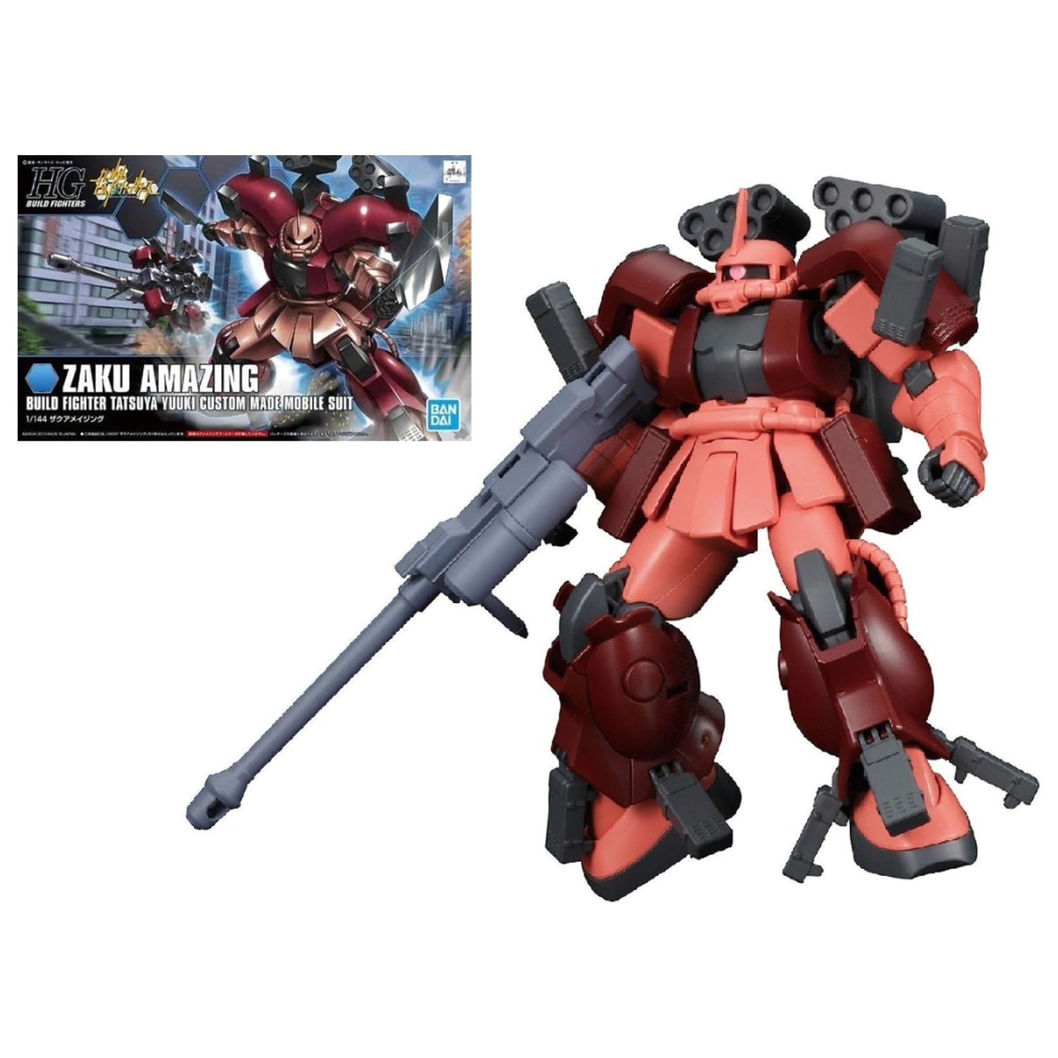 GUNDAM HGBF 1/144 Zaku Amazing Modellbausatz Produktfoto