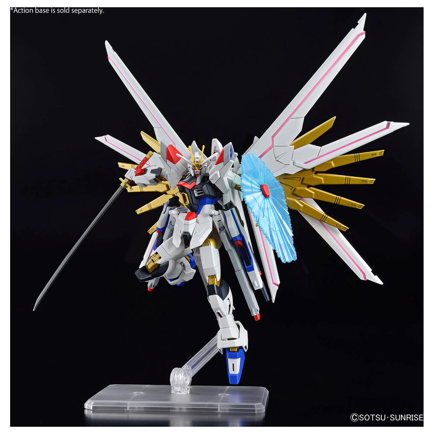 Modellbausatz HGCE 1/144 Mighty Strike Freedom Gundam Produktfoto