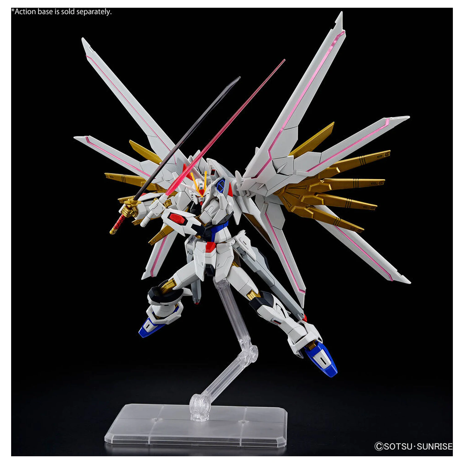 Modellbausatz HGCE 1/144 Mighty Strike Freedom Gundam Produktfoto