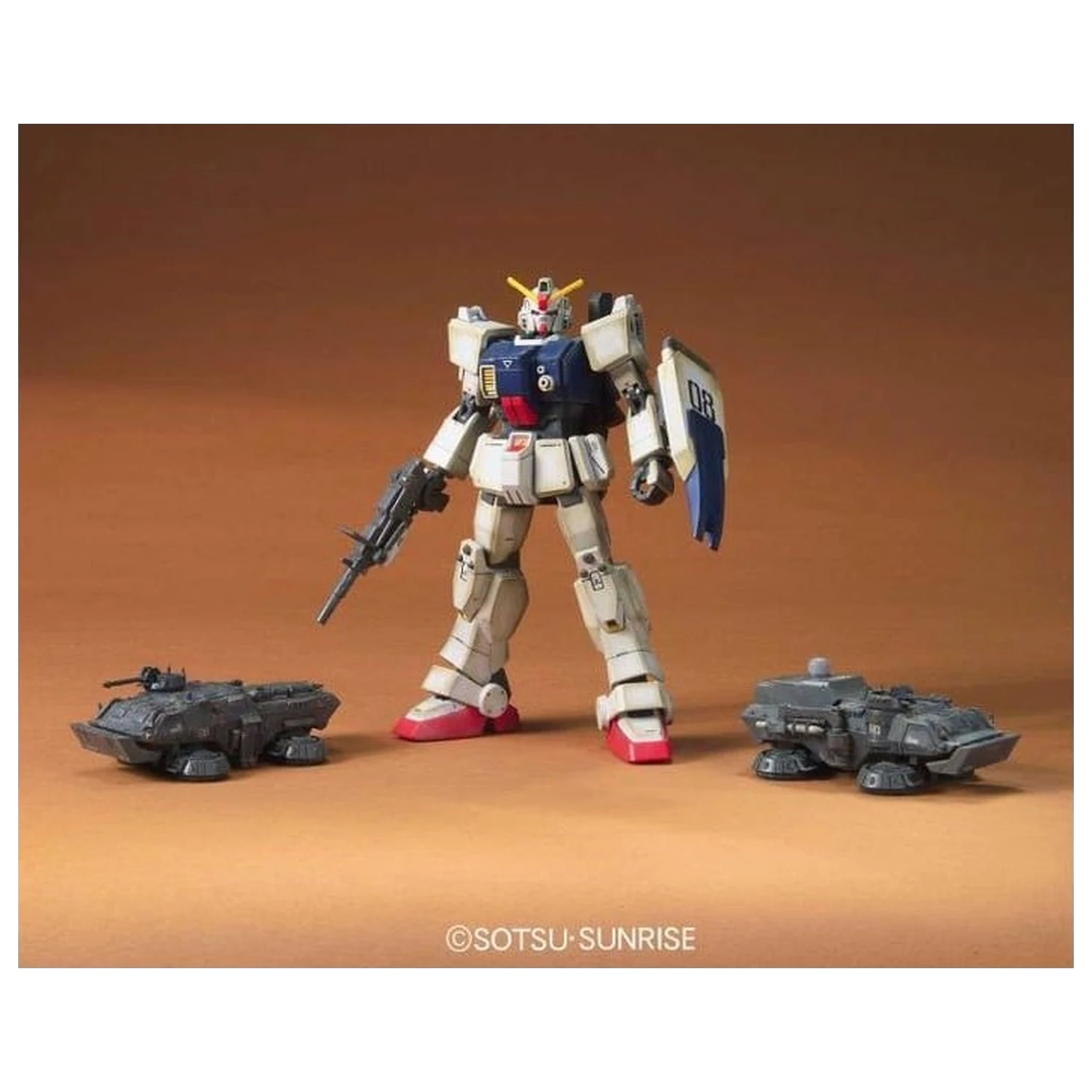 Gundam HGUC 1/144 RX-79(G) Gundam Das Bodenkriegs-Set Produktfoto