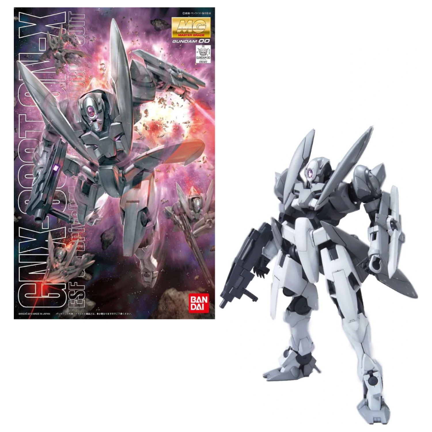 Gundam MG 1/100 GN-X Modellbausatz Produktfoto