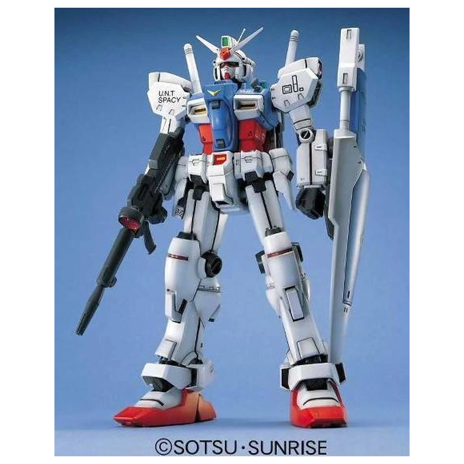 Gundam MG 1/100 Gundam GP01 Modellbausatz Produktfoto
