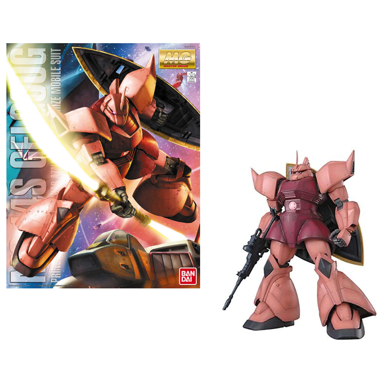 GUNDAM MG 1/100 MS-14S Char's Gelgoog Ver. 2.0 Modellbausatz Produktfoto