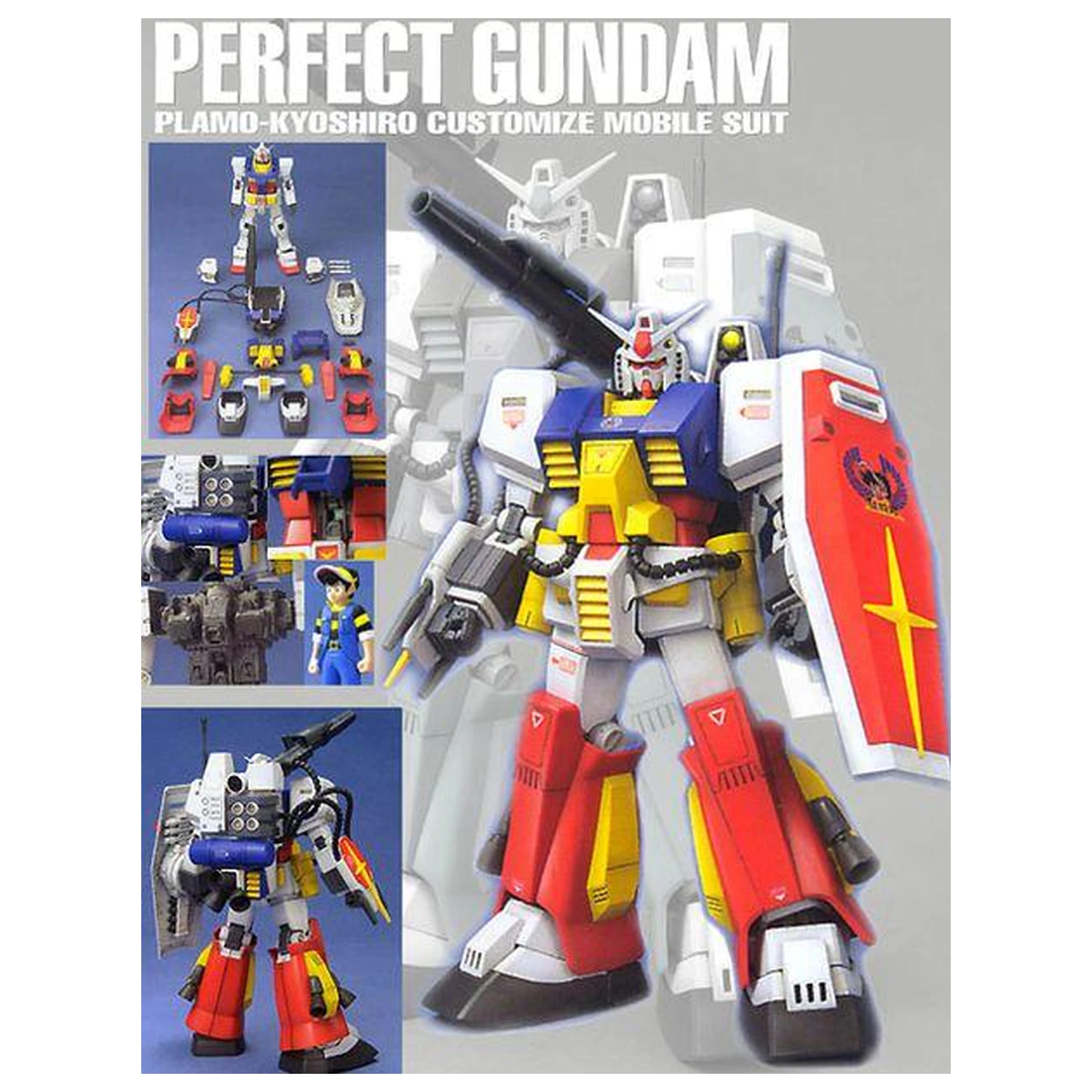 Gundam MG 1/100 Perfect Gundam Modellbausatz Produktfoto