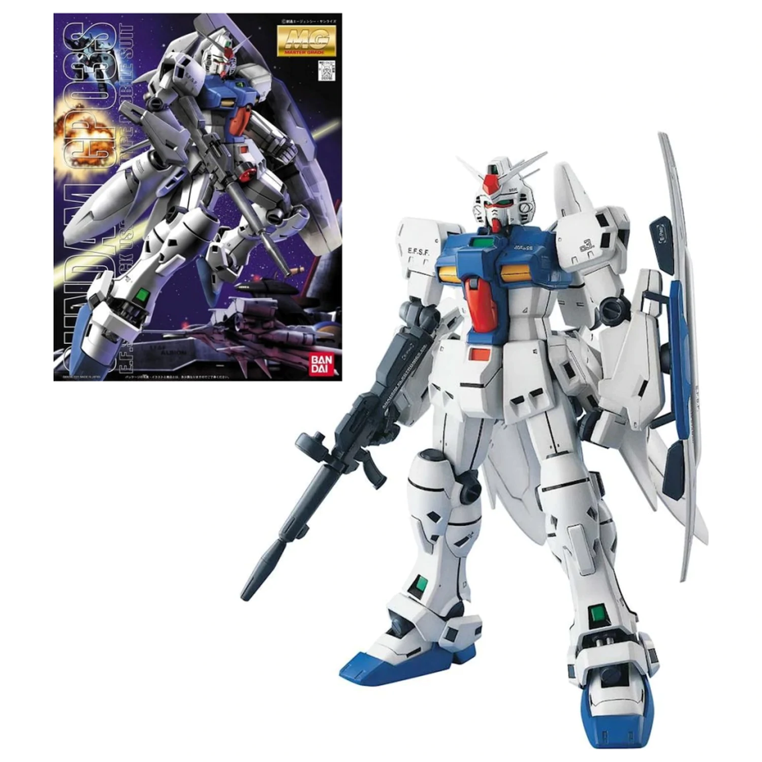 Gundam MG 1/100 RX-78GP03S Gundam Stamen Modell Bausatz Produktfoto