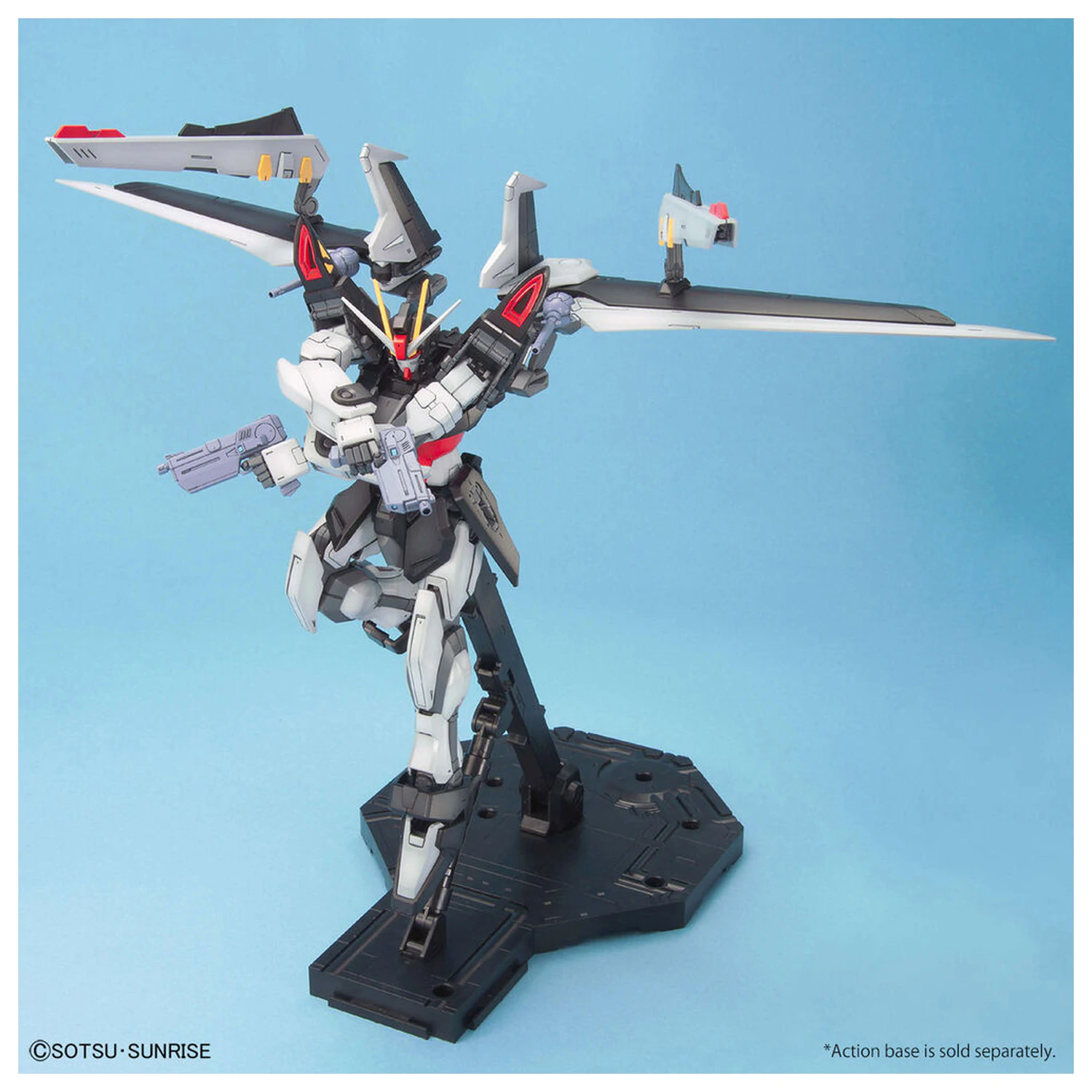 Modellbausatz MG 1/100 Strike Noir Gundam Produktfoto