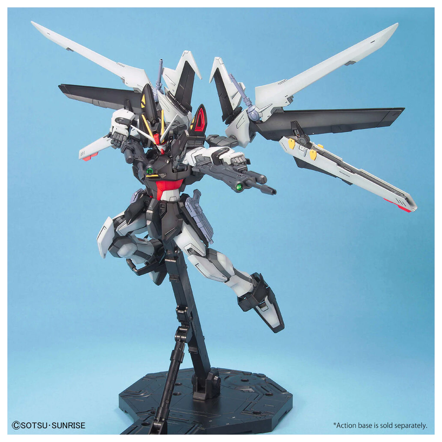 Modellbausatz MG 1/100 Strike Noir Gundam Produktfoto
