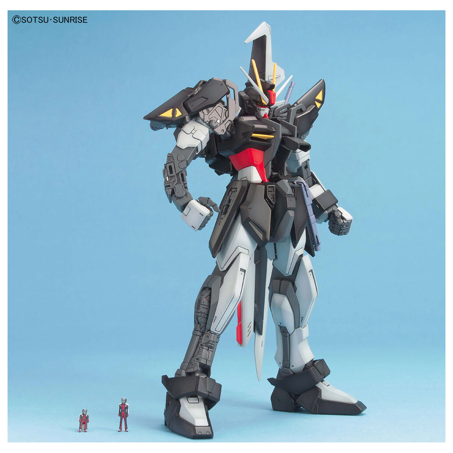 Modellbausatz MG 1/100 Strike Noir Gundam Produktfoto
