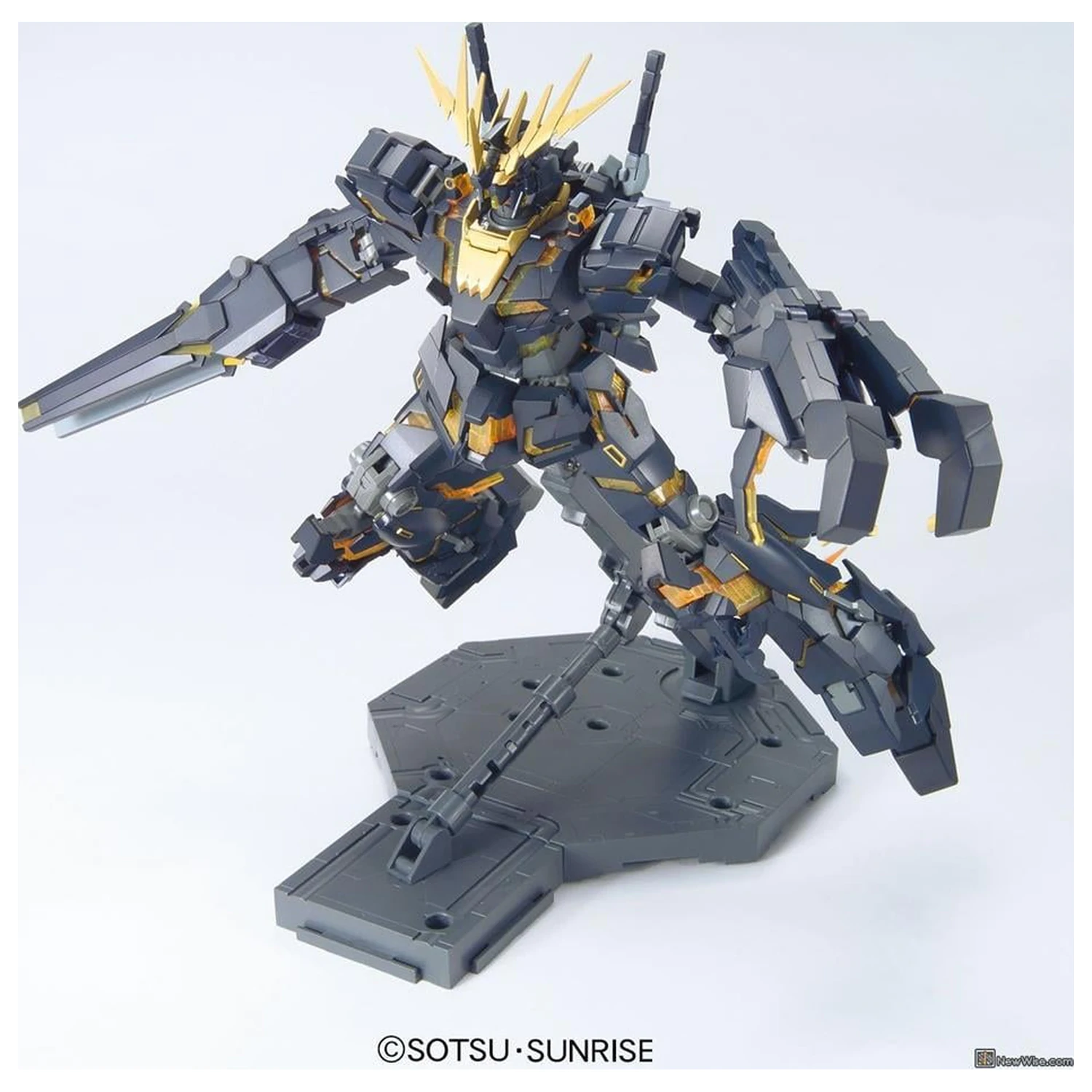 Gundam Modellbausatz Master Grade Unicorn Gundam 02 Banshee 18 cm Produktfoto