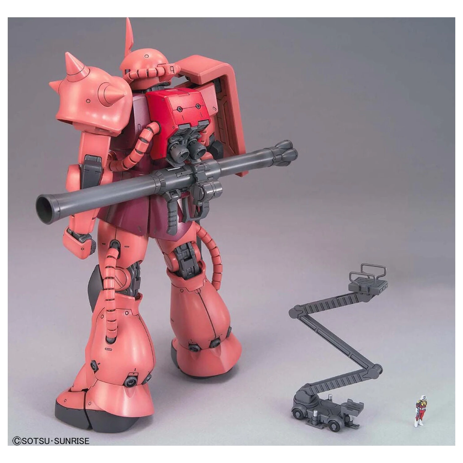 Gundam MS-06S Zaku II Char Aznable Custom Ver. 2.0 Mobile Suit Modellbausatz MG 1/100 Produktfoto
