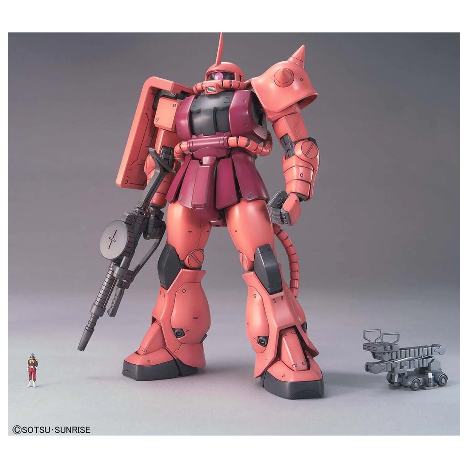 Gundam MS-06S Zaku II Char Aznable Custom Ver. 2.0 Mobile Suit Modellbausatz MG 1/100 Produktfoto