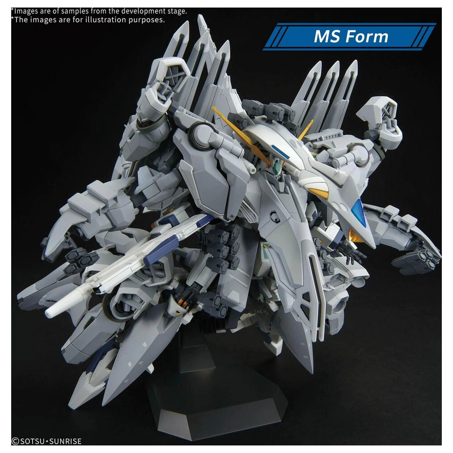 Gundam MSG: Hathaway: The Sorcery of Nymph Circe HG 1/144 Alyzeus Modellbausatz 25 cm Produktfoto