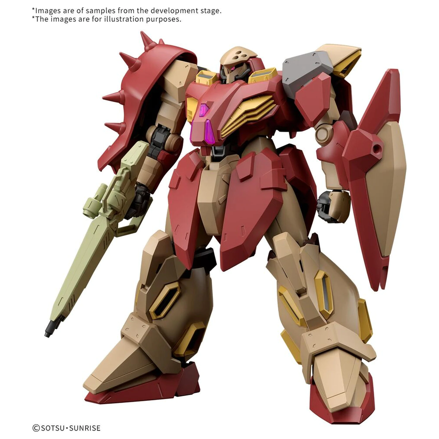 Gundam MSG: Hathaway: The Sorcery of Nymph Circe HG 1/44 Messer Typ-M01 Gawman Modellbausatz Produktfoto