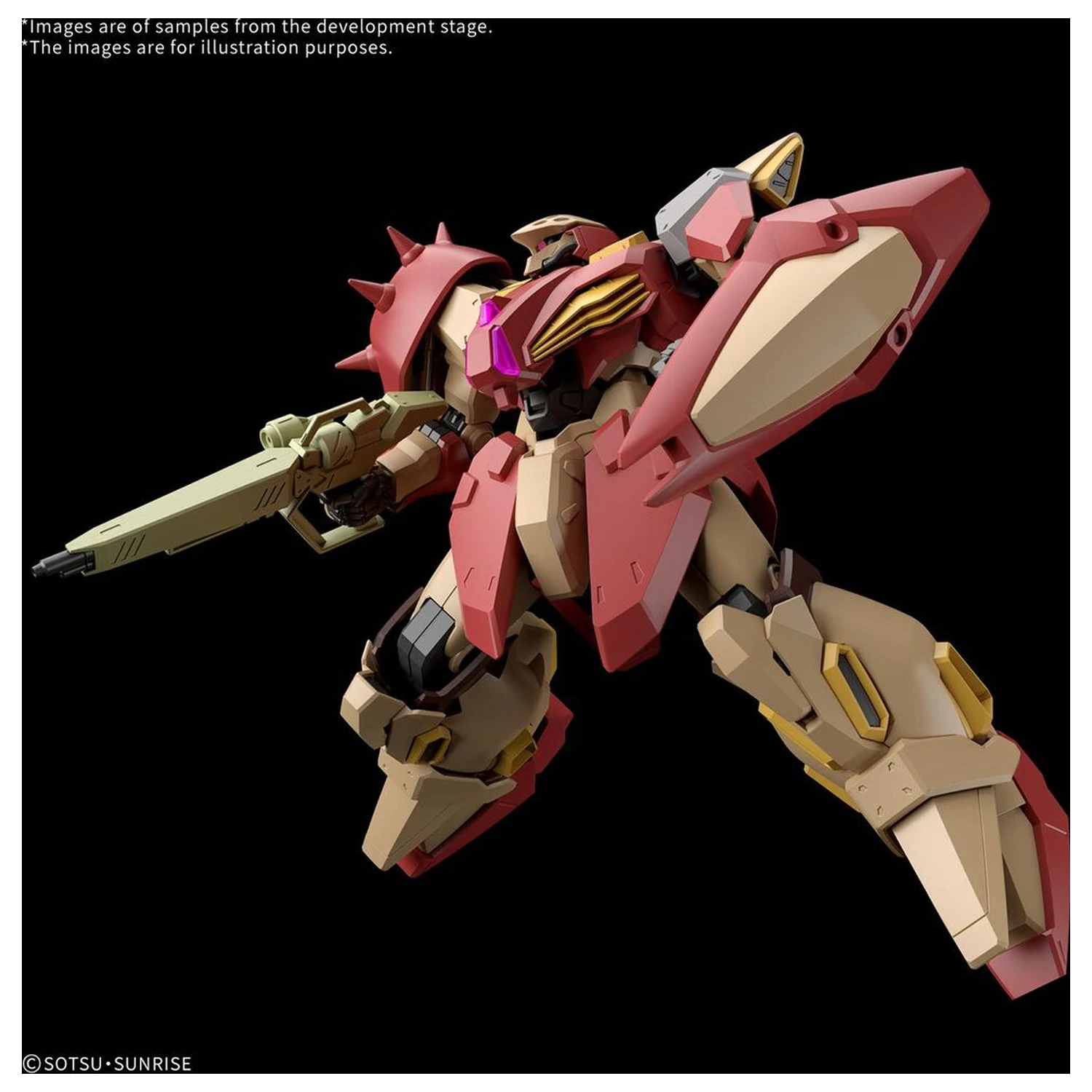 Gundam MSG: Hathaway: The Sorcery of Nymph Circe HG 1/44 Messer Typ-M01 Gawman Modellbausatz Produktfoto